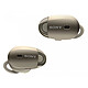 Sony WF-1000X Or Écouteurs intra-auriculaire fermés sans fil Bluetooth et NFC avec réduction de bruit numérique et appel mains libres