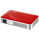 Vivitek Qumi Q38 Rouge Vidéoprojecteur de poche DLP à LED Full HD 600 Lumens Wi-Fi Bluetooth avec entrée HDMI et batterie intégrée