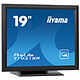 iiyama 19" LCD Tactile - ProLite T1931SR-B1 1280 x 1024 pixels - Tactile - Dalle TN - 5 ms - Format 5/4 - Noir