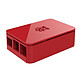 Boitier pour Raspberry Pi 3 B+ (Rouge) Boîtier en plastique pour carte Raspberry Pi 3 B+