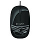 Logitech Corded Mouse M105 (Noir) Souris filaire - ambidextre - capteur optique - 3 boutons