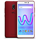 Wiko Jerry3 Rojo Smartphone 3G+ Dual SIM - ARM Cortex-A53 Quad-Core 1.3 GHz - RAM 1 GB - Pantalla táctil 5.45" 480 x 960 - 16 GB - Bluetooth 4.0 - 2500 mAh - Android 8.0