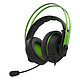 ASUS Cerberus V2 Vert Casque-micro pour gamer (compatible PC / Mac / PlayStation 4 / Xbox One / Smartphone / Tablette)