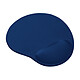 Trust BigFoot Bleu Tapis de souris ergonomique avec repose-poignet en gel