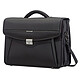 Samsonite Desklite Briefcase 3 Soufflets Noir Sacoche professionnelle pour ordinateur portable (jusqu'à 15.6'') et tablette
