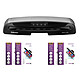 Fellowes Saturn 3i A3 Laminator + 100 Free Pouches! Laminator pack for documents up to A3, 1250µ maximum + 100 free 80 micron pouches