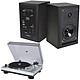 Sherwood PM-9805 + Eltax Monitor III BT Phono Noir Platine vinyle + Enceinte bibliothèque Bluetooth (par paire)