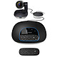 Logitech GROUP Caméra de visioconférence - Full HD 1080p - angle de vue 90° - zoom 10x - 4 microphones - 20 personnes max - télécommande - certifiée Skype for Business