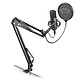 Trust Gaming GXT 252 Emita Plus USB microphone for high quality streaming and recording - cardiode directional - swivel arm - anti-pop filter - anti-vibration mount (Twitch, YouTube compatible)