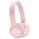 JBL TUNE 600BTNC Pink On-ear wireless Bluetooth headset with active noise reduction and built-in microphone