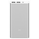 Xiaomi Mi Powerbank 2S Argent Batterie externe Lithium-Polymère 10 000 mAh - 2 ports USB