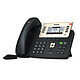 Yealink T27G Teléfono VoIP de 6 líneas, pantalla a color de 3,66" 240 x 120 píxeles, PoE, doble puerto Gigabit Ethernet