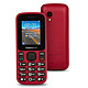 Thomson Tlink 12 Rouge Téléphone 2G Dual SIM - Ecran 1.77" 128 x 160 - Bluetooth - 800 mAh