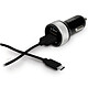 Port Connect 2x USB Car Charger + cable USB-C Cargador universal USB para coche (compatible con tabletas, smartphones...) + cable USB-C