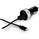 Port Connect 2x USB Car Charger + Câble Micro USB Chargeur allume-cigare USB universel (compatible tablette, smartphone...) + câble Micro USB