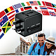 Port Connect World Travel Adapter pas cher