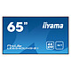 iiyama 65" LED - ProLite LE6540UHS-B1 3840 x 2160 pixels 16:9 - AMVA3 - 4000:1 - 8 ms - HDMI/VGA/DisplayPort - Haut-parleurs intégrés - Noir
