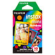 Fujifilm instax mini Rainbow Pack de films instax mini arc-en-ciel pour appareils photos instax mini et imprimantes instax Share - 10 vues
