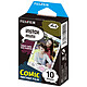 Fujifilm instax mini Comic Paquete de mini películas de tiras cómicas para mini cámaras instax e impresoras Instax Share - 10 fotogramas