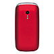 Thomson Serea 63 Rouge Téléphone 2G - Écran 2.4" 240 x 320 - Bluetooth - 900 mAh