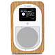 Pure Evoke H3 Roble Natural Radio despertador digital DAB+ / FM con Bluetooth