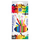 JPC 363036 Boîte de 12 crayons de couleur assortis