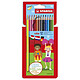 Stabilo Color - 12 crayons assortis Boîte de 12 crayons de couleur assortis dont 2 fluo