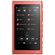 Sony NW-A45 Rojo Crépuscule  Reproductor MP3 de 16 GB de audio de alta resolución con pantalla táctil de 7,8 cm Bluetooth NFC FM y USB