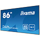 Avis iiyama 86" LED - ProLite LE8640UHS-B1