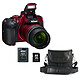 Nikon Coolpix B700 Rouge + CS-P08 Noir + ALM0016C10 + EN-EL23