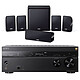 Sony STR-DN1080 + Yamaha NS-P20 Ampli-tuner Home Cinema 7.2 3D Ready - Dolby Atmos / DTS:X - Pass-through 4K HDR - Wi-Fi/Bluetooth/DLNA/NFC - Multiroom - AirPlay/ChromeCast + Pack d'enceintes 5.1