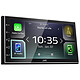 JVC KW-M741BT Radio FM / MP3 con pantalla táctil de 6,8" Puerto USB para iPod / iPhone / smartphone, Bluetooth, Apple CarPlay y Android Auto