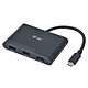 i-tec Travel Adapter USB-C / HDMI Adaptateur de voyage USB-C Mâle vers HDMI / USB 3.0 Type-A Femelle