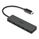 i-tec USB-C Slim Passive Hub 4 Ports Hub USB 3.0 Type-C avec 4 ports USB 3.0 Type-A