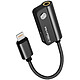 Akashi Adaptateur Audio Lightning vers Jack 3,5 mm Audio + Charge Adaptateur Audio Lightning vers Jack 3,5 mm Audio + Charge pour iPhone / iPad / iPod