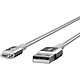 Avis Belkin Câble Mixit Duratek micro-USB vers USB-A Argent