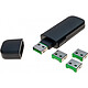 Kit de verrouillage pour 4 ports USB (vert) 
