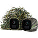 Arlo Go VMA4250 Juego de 2 carcasas de silicona reemplazables (camuflaje y ghillie) para la cámara Netgear Arlo Go