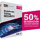 Bitdefender Total Security 2019 Attachment Offer - 2 Year 10 Devices License Internet Security Suite - 2 Year 10 Devices License (French, WINDOWS Mac, iOS and Android)