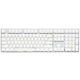 Ducky Channel One 2 Backlit (white colour - Cherry MX Speed Silver - white LEDs) High-end keyboard - silver mechanical switches (Cherry MX Speed Silver) - white multi-effects backlight - PBT keys - AZERTY, French
