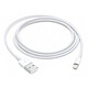Apple cable Lightning vers USB - 1 m Cable de carga y sincronización para iPhone / iPad / iPod con conector Lightning