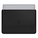 Nota Custodia in pelle Apple per MacBook Pro 15" Nero