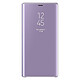 Samsung Clear View Cover Violet Galaxy Note9 Etui à rabat avec affichage date/heure et fonction stand pour Samsung Galaxy Note9
