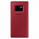 Avis Samsung Flip Wallet Rouge Galaxy Note 9