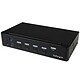 StarTech.com SV431HDU3A2 Conmutador KVM HDMI USB 3.0 KVM - para 4 computadoras con audio y concentrador USB 3.0.