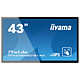 iiyama 43" LED - ProLite TF4338MSC-B1AG Écran tactile interactif 1920 x 1080 pixels 16:9 - IPS-AG - 1100:1 - 12 ms - HDMI - DisplayPort - Haut-parleurs intégrés - Noir