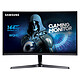 Samsung 32" LED - LC32JG50QQUXEN 2560 x 1440 pixels - 4 ms - Format large 16/9 - Dalle VA incurvée - 144 Hz - HDMI - DisplayPort - Noir