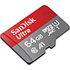 Avis SanDisk Ultra microSD UHS-I U1 64 Go + Adaptateur SD (SDSQUA4-064G-GN6IA)