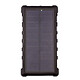 XtremeMac Solar Powerbank Batería externa impermeable de polímero de litio de 4000 mAh con 2 puertos USB y linterna.