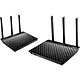 ASUS RT-AC67U Système WiFi AC1900 Aimesh (AC1300 + N600) - 2x routeurs 1 port WAN + 4 ports LAN